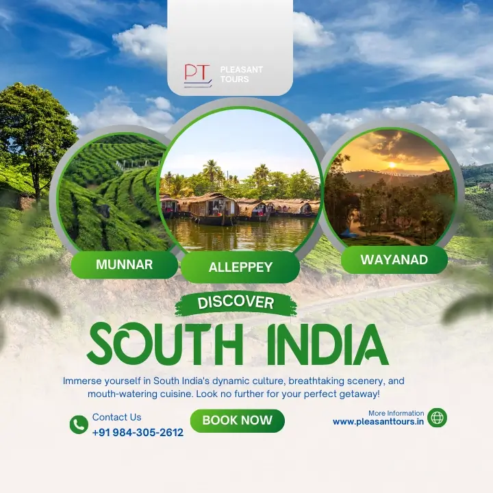 Tourist destinations in South India